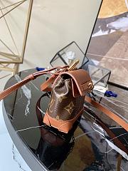 Louis Vuitton Mini Steamer Pouch In Brown M00340 Size 9.5x9.5cm - 2