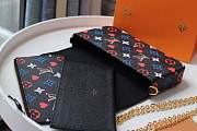 Louis Vuitton Felicie Multicolor Monogram Leather M69977 Size 21cm - 2