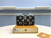 Louis Vuitton Felicie Black&White Monogram Leather M69977 Size 21cm - 3