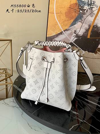 Louis Vuitton Muria Mahina Calfskin Monogram Bag 25cm
