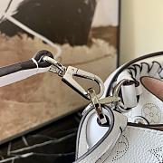 Louis Vuitton Green Calfskin Monogram Bag M55800 Size 25cm  - 6