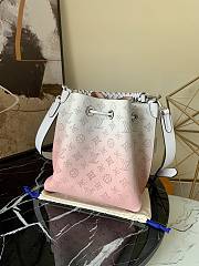 Louis Vuitton Green Calfskin Monogram Bag M55800 Size 25cm  - 3