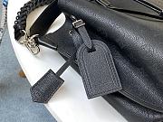 Louis Vuitton Muria Mahina In Black Calfskin Monogram Bag 25cm - 6