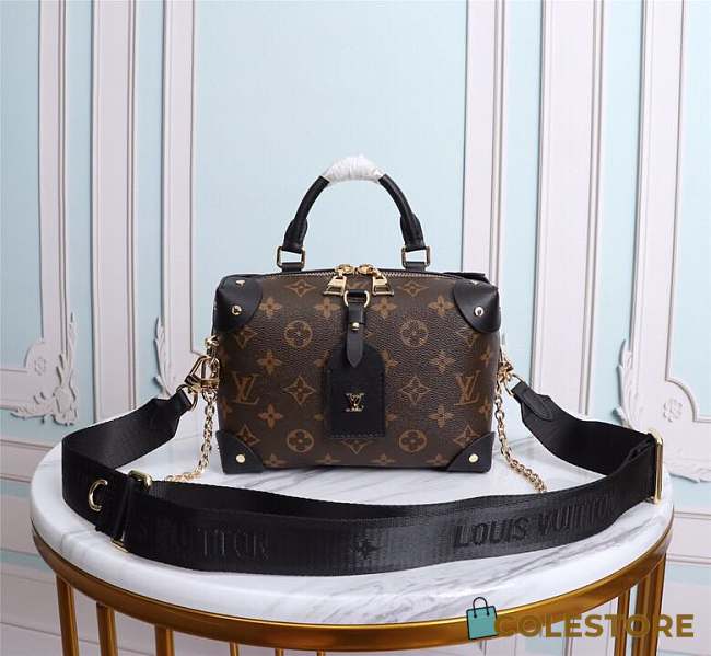 Louis Vuitton Petite Malle Souple Bag Monogram M45571 Size 20x14x7.5cm  - 1
