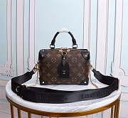 Louis Vuitton Petite Malle Souple Bag Monogram M45571 Size 20x14x7.5cm  - 1