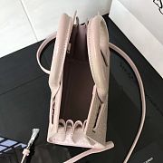 YSL Classic Sac De Jour In Dark Beige Crocodile Pattern Leather 21141 22cm - 2