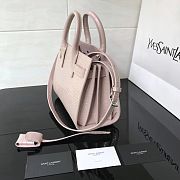 YSL Classic Sac De Jour In Dark Beige Crocodile Pattern Leather 21141 22cm - 5