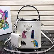 Prada Panier Mini Doll Bucket Bag 1BA217 Size 18x17x10.5 cm - 1