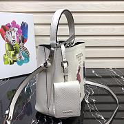 Prada Panier Mini Doll Bucket Bag 1BA217 Size 18x17x10.5 cm - 5