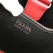Prada Panier Mini Doll Bucket Bag In Red 1BA217 Size 18x17x10.5 cm - 3