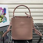 Prada Panier Mini Doll Bucket Bag In Pink 1BA217 Size 18x17x10.5 cm - 6