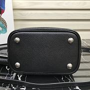 Prada Panier Mini Doll Bucket Bag In Black 1BA217 Size 18x17x10.5 cm - 4