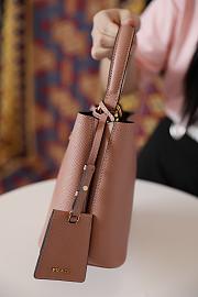 Prada Mini Panier Saffiano Shoulder Bag 1BA217 Size 18x17x10.5cm - 3