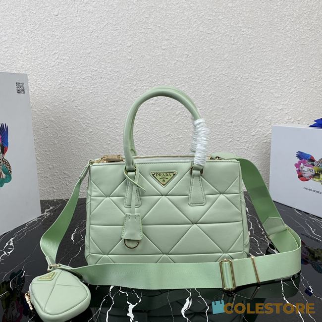 Prada Saffiano Women Hand Bag 1BA863 Size: 28×20×12cm - 1