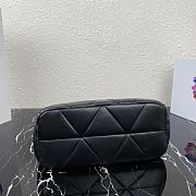 Prada Saffiano Women Hand Bag In Black 1BA863 Size: 28×20×12cm - 6