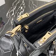 Prada Saffiano Women Hand Bag In Black 1BA863 Size: 28×20×12cm - 4