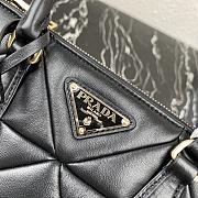 Prada Saffiano Women Hand Bag In Black 1BA863 Size: 28×20×12cm - 2