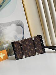 Louis Vuitton Wallet Trunk Monogram Macassar M20250 Size 25x14x6cm - 1