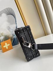Louis Vuitton Wallet Trunk Monogram Eclipse Leather M20249 Size 25×14×6cm - 3