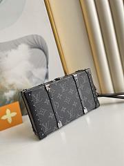 Louis Vuitton Wallet Trunk Monogram Eclipse Leather M20249 Size 25×14×6cm - 4