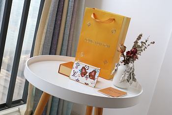 Louis Vuitton Cute Corgi Coin Card 