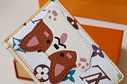 Louis Vuitton Cute Corgi Coin Card  - 2