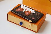 Louis Vuitton Cute Corgi Coin Card In Brown  - 5