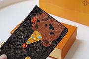 Louis Vuitton Cute Bear Coin Card In Brown - 2