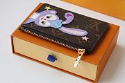Louis Vuitton Cute Bunny Coin Card In Brown - 5