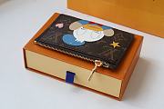 Louis Vuitton Cute Donald Duck Coin Card In Brown - 6