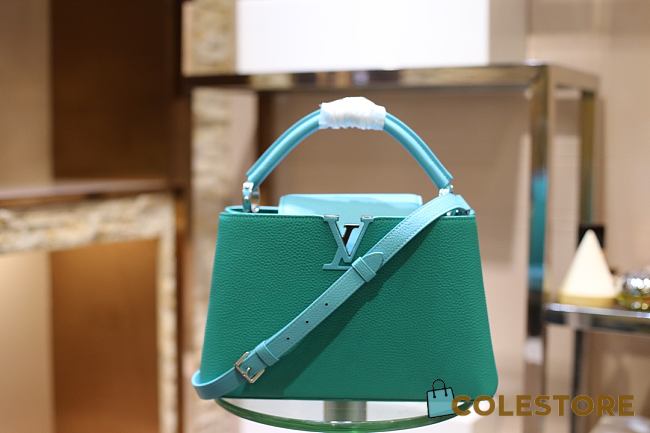 Louis Vuitton Capucine BB Taurillon Leather M94634 Size 27x18x9cm - 1