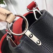 Louis Vuitton Capucine BB In Black Taurillon Leather 27cm  - 4