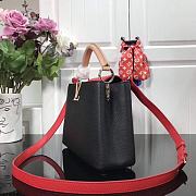 Louis Vuitton Capucine BB In Black Taurillon Leather 27cm  - 5