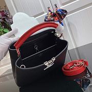 Louis Vuitton Capucine BB Taurillon Leather With Red Strap 27cm  - 6