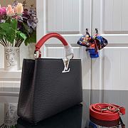 Louis Vuitton Capucine BB Taurillon Leather With Red Strap 27cm  - 2