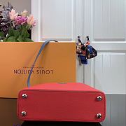 Louis Vuitton Capucine In Red BB Taurillon Leather 27cm  - 2