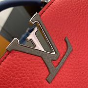 Louis Vuitton Capucine In Red BB Taurillon Leather 27cm  - 5
