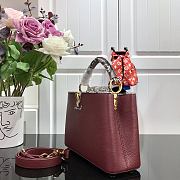 Louis Vuitton Capucine Hand Bag M48865 Size: 27x18x9cm - 6