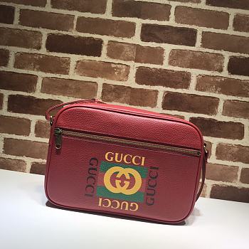 Gucci Print Messenger Shoulder Bag 523589 Size 33.5x23x9.5cm