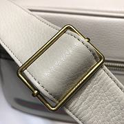 Gucci Print Messenger Shoulder Bag In White 523589 Size 33.5x23x9.5cm - 3