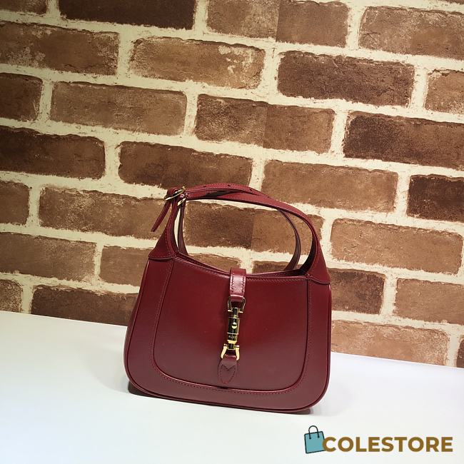 Gucci Mini Jackie In White Hobo Bag 637091 Size 19x13x3cm - 1