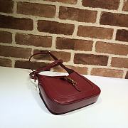 Gucci Mini Jackie In White Hobo Bag 637091 Size 19x13x3cm - 5