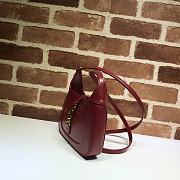 Gucci Mini Jackie In White Hobo Bag 637091 Size 19x13x3cm - 3