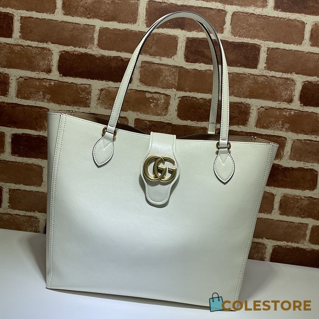 Gucci Medium Tote Bag With Double G 649577 Size 35x32x11cm - 1