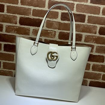 Gucci Medium Tote Bag With Double G 649577 Size 35x32x11cm