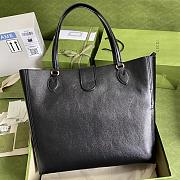 Gucci Medium Tote Bag With Double G In White 649577 Size 35x32x11cm - 3