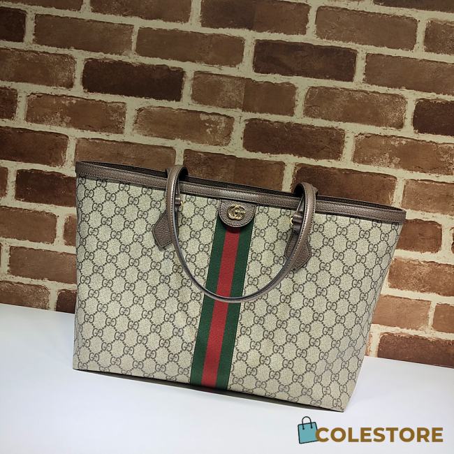 Gucci Ophidia GG Medium Canvas Tote Bag 631685 Size 38x28x14cm - 1