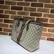 Gucci Ophidia GG Medium Canvas Tote Bag 631685 Size 38x28x14cm - 5