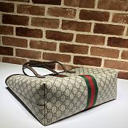 Gucci Ophidia GG Medium Canvas Tote Bag 631685 Size 38x28x14cm - 4