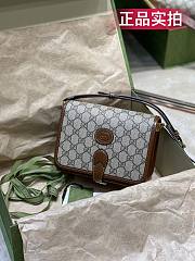 Gucci Mini Shoulder Bag With Interlocking 671620 Size 20x17x8cm - 4
